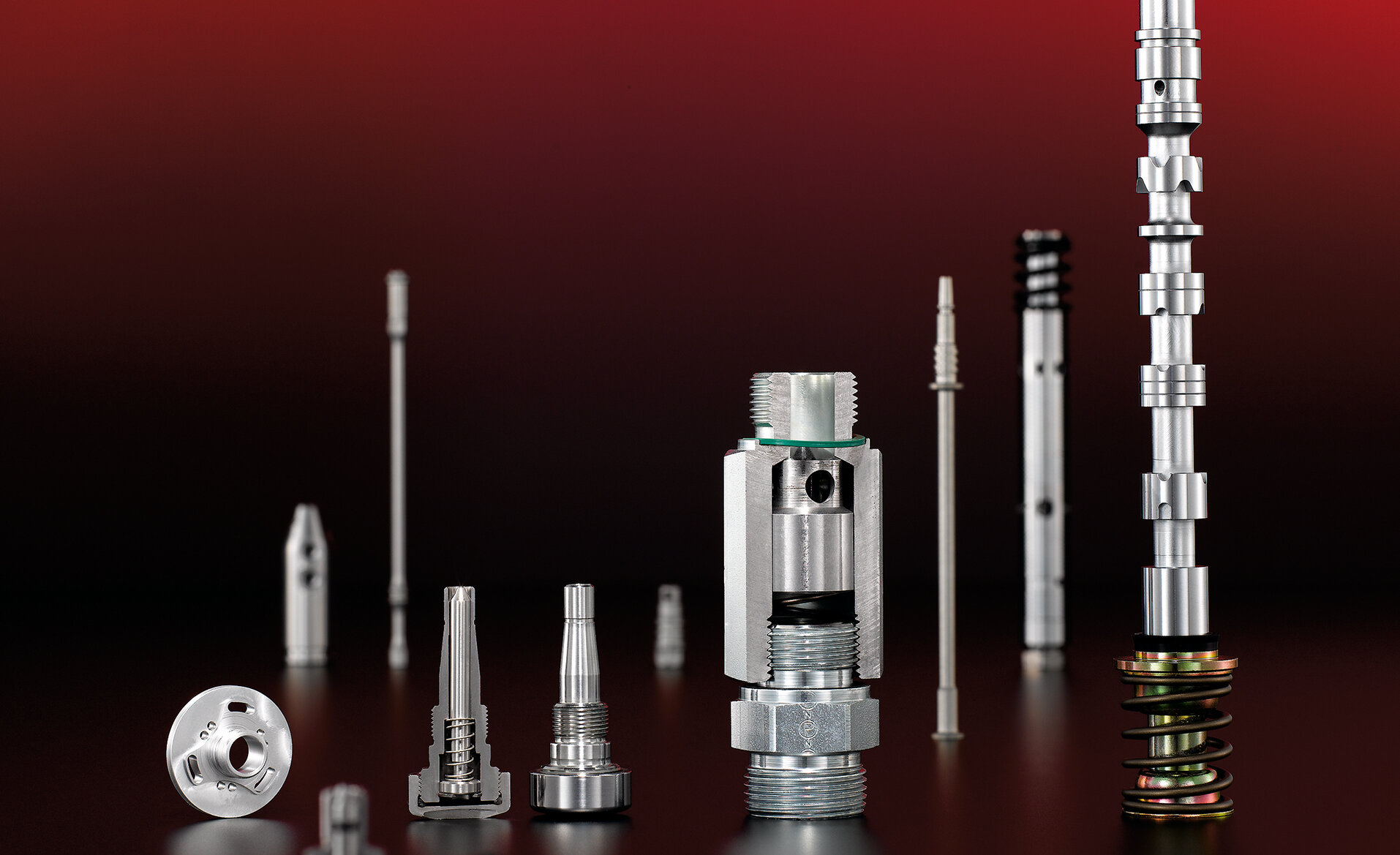 Drehteile - Automotive, Hydraulik und Pneumatik, Maschinen- und Anlagenbau